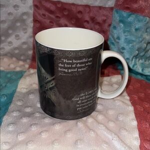 Inspirational Black ScriptureCoffee Mug